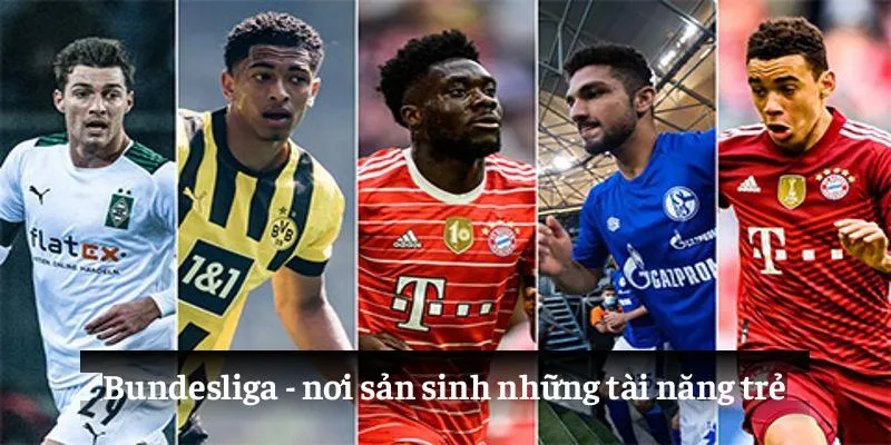 Bundesliga - nơi sản sinh những tài năng trẻ