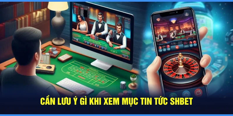 Cần lưu ý gì khi xem mục tin tức SHBET