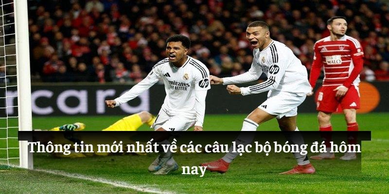 Thông tin mới nhất về các câu lạc bộ bóng đá hôm nay
